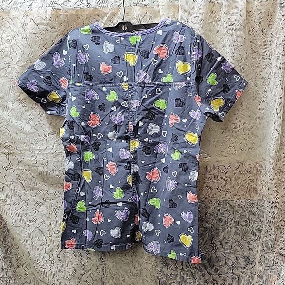 Bundle of 3 scrubs v-neck tops. Brands- UA Scrubs, White Cross, Scrubstar sz.M - Picture 3 of 10